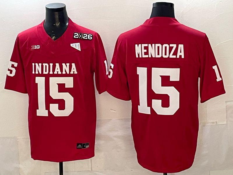 Men 2026 Ohio State Buckeyes #15 Mendoza Red 3th generations Limited NCAA Jersey 054